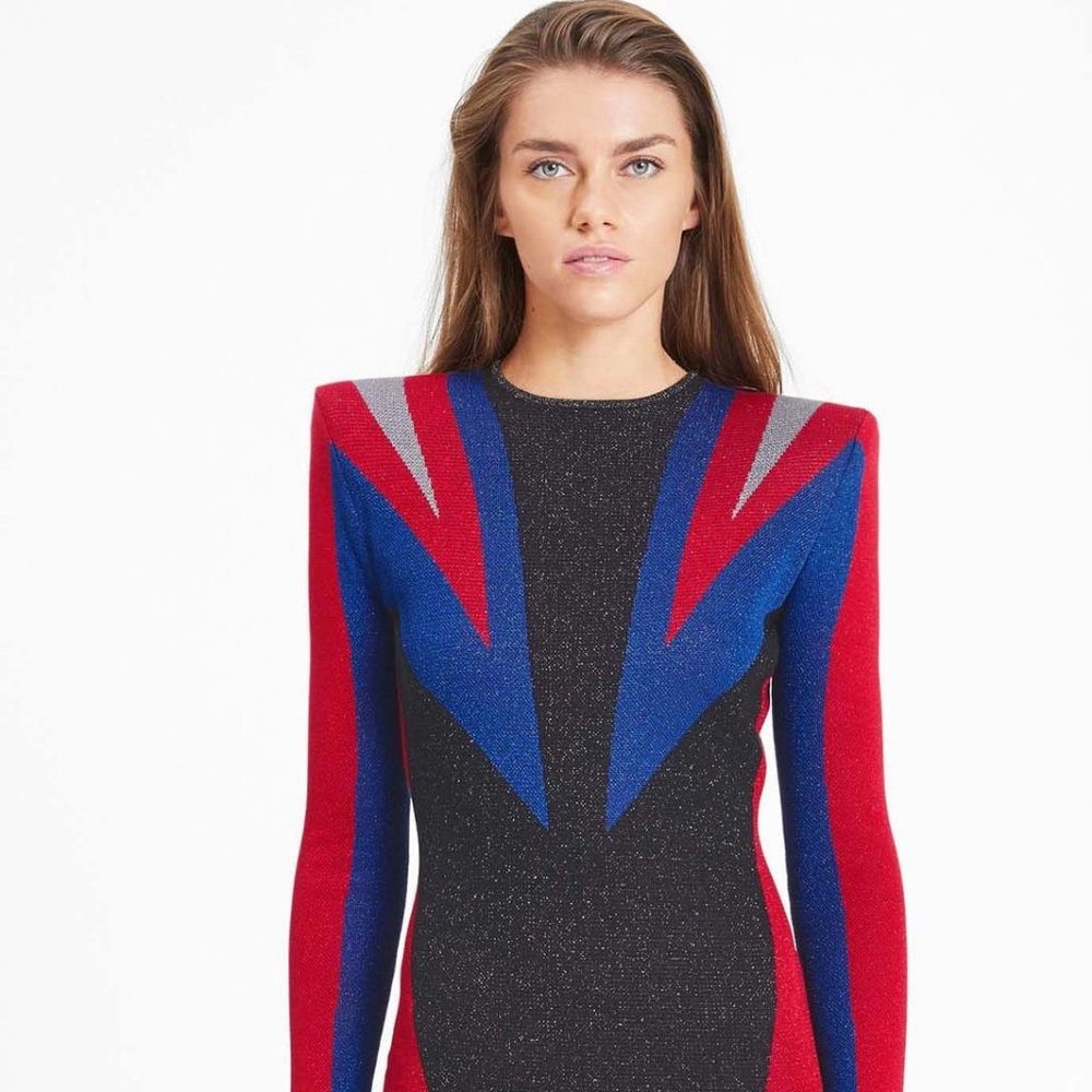 [SOLD] PUMA x BALMAIN Women's Jacquard Dress